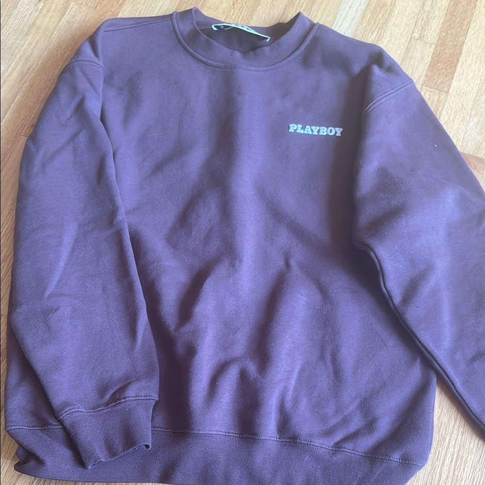 Playboy Men's Brown Sweater